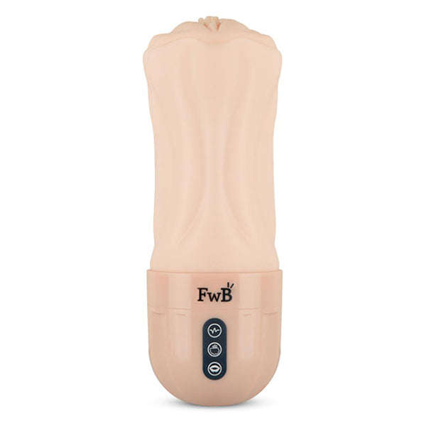 Friend with Benefits Alice Green vibrating masturbator with suction