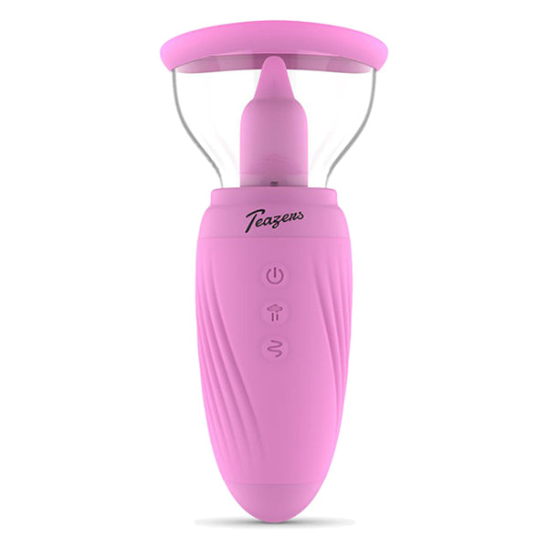 Teazers Suction Cup With Tongue vibrator