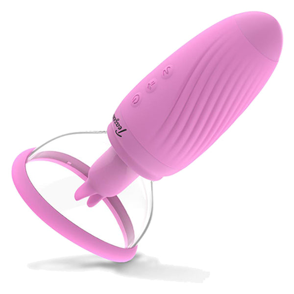Teazers Suction Cup With Tongue vibrator