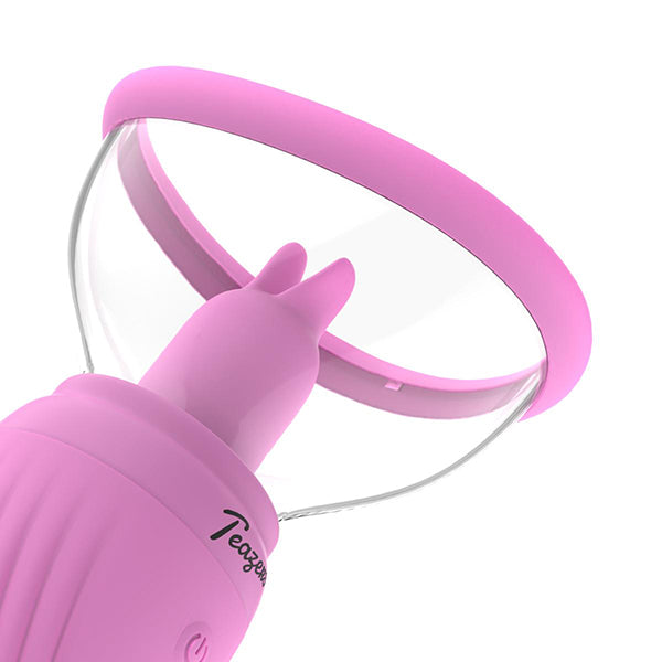 Teazers Suction Cup With Tongue vibrator