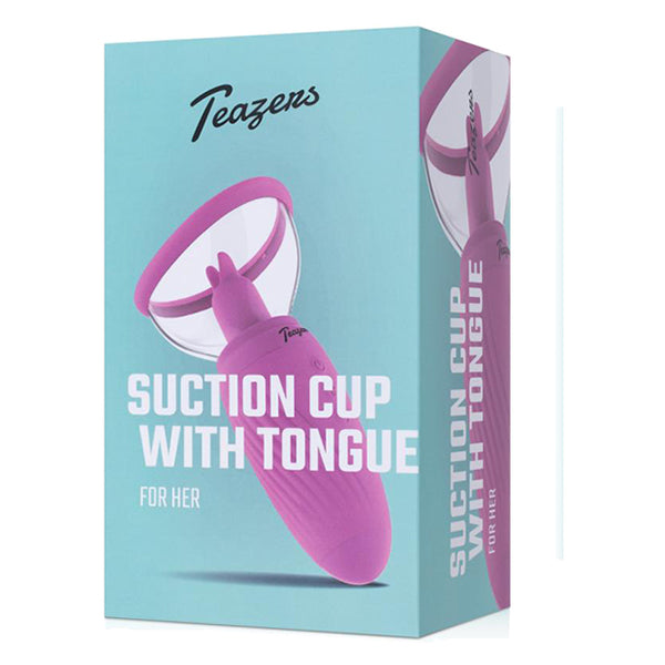 Teazers Suction Cup With Tongue vibrator