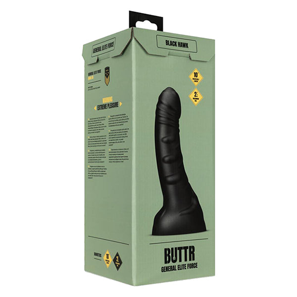 BUTTR General Elite Force Black Hawk anal dildo