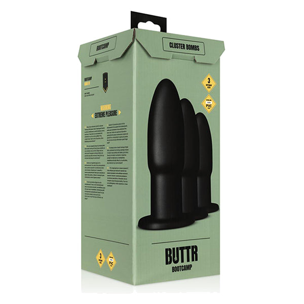 BUTTR Bootcamp Cluster Bombs anal training set