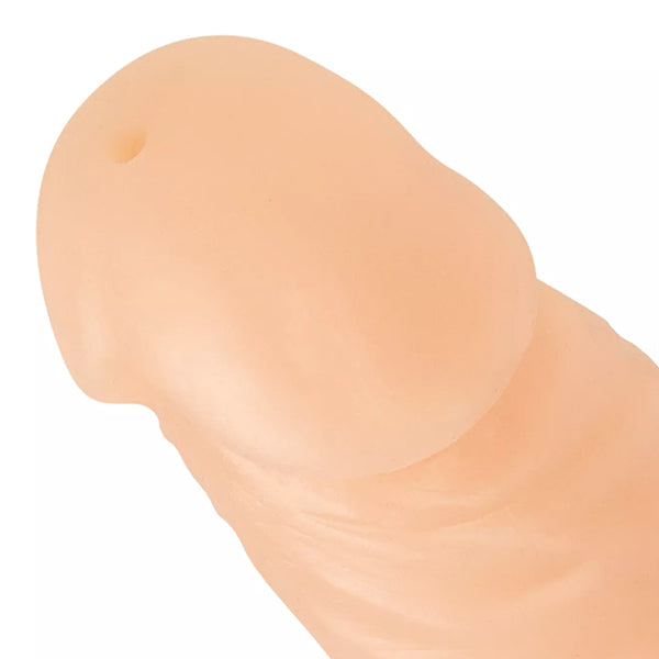 EasyToys 7½" Squirting dildo with balls & syringe