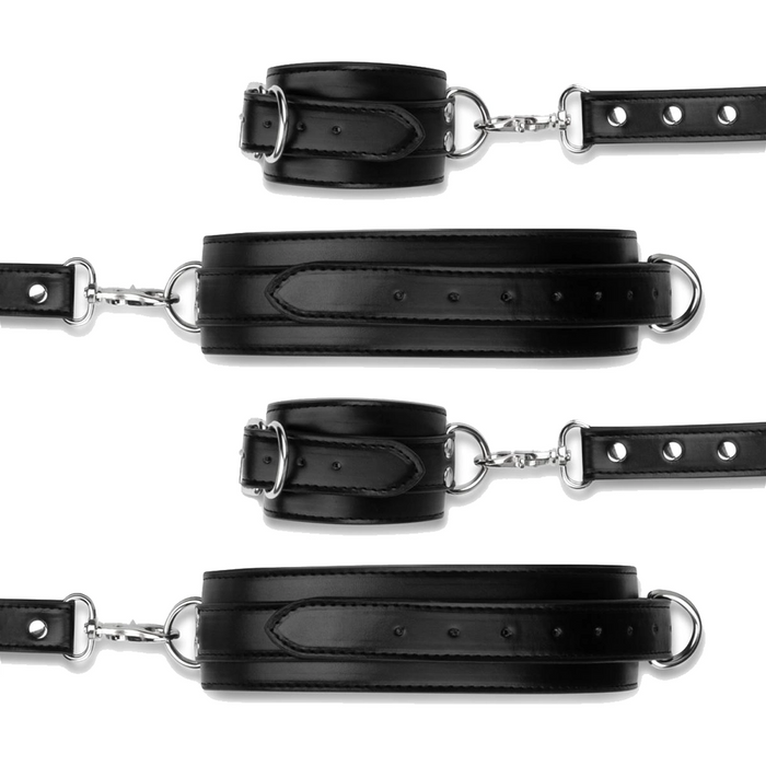 Bedroom Fantasies Cuffs & Hogtie set