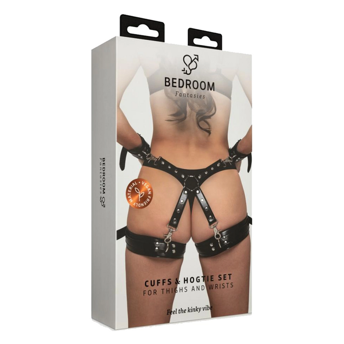 Bedroom Fantasies Cuffs & Hogtie set