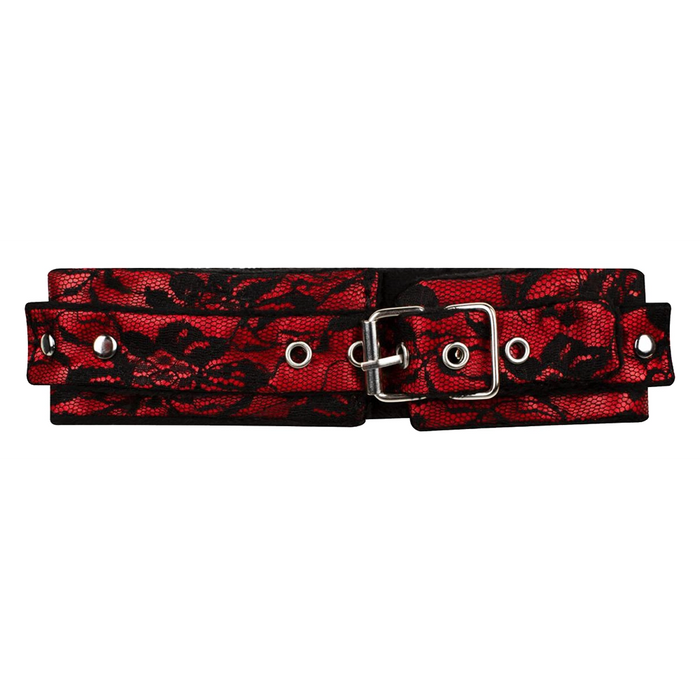Bedroom Fantasies Leather & Lace Look bondage set (9-piece)