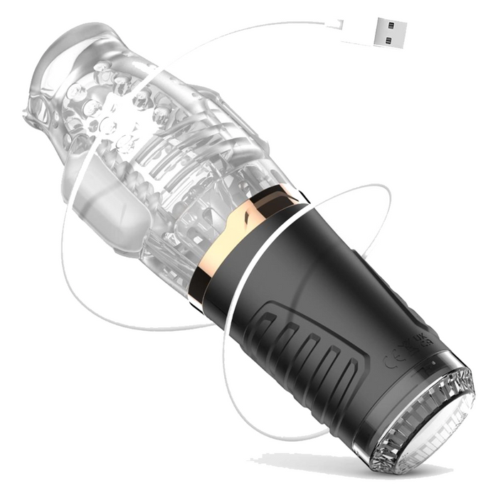 Teazers Vibrating suction masturbator