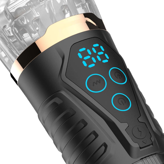 Teazers Vibrating suction masturbator