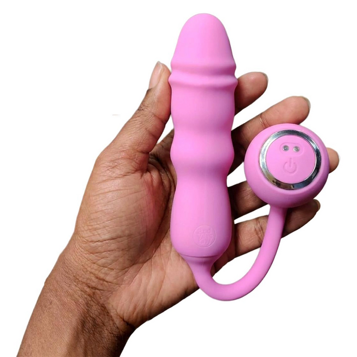 Good Vibes Only Thrusting bullet vibrator