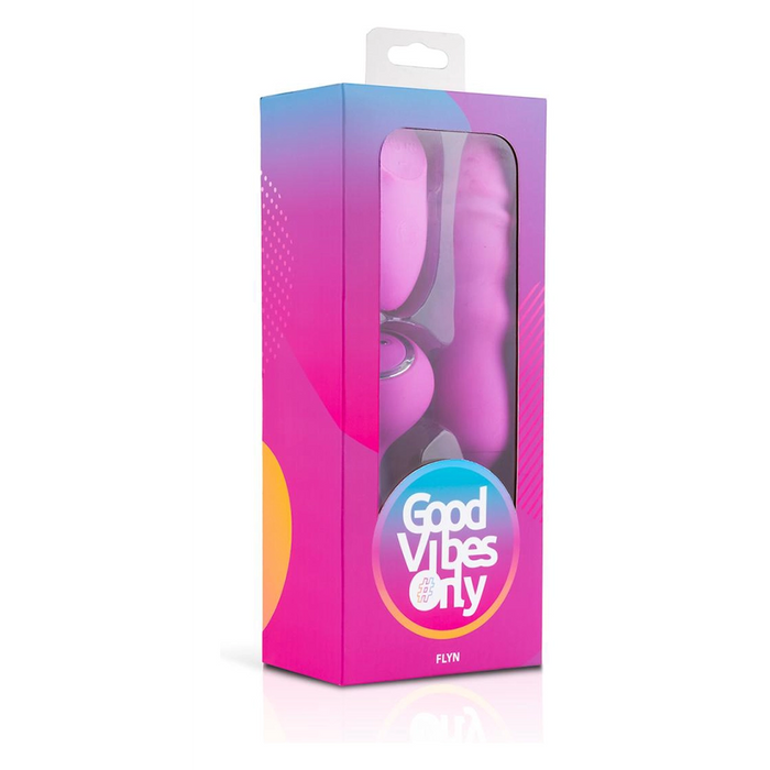 Good Vibes Only Thrusting bullet vibrator