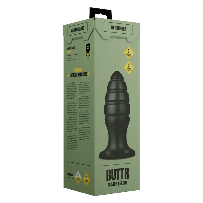 BUTTR Major League Huge Explosive Aftershock I butt plug