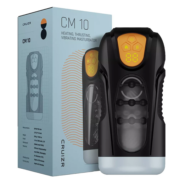 CRUIZR CM10 Heating, Thrusting & Vibrating masturbator