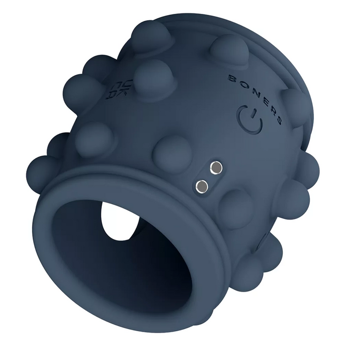 Boners Studded vibrating cock ring