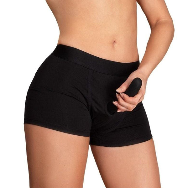 Dreamtoys BOLD REX strap-on shorts with dildo