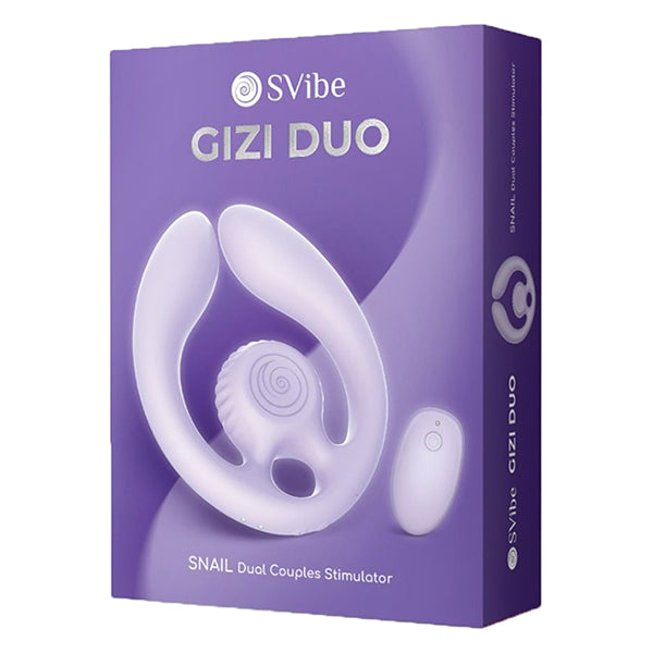 SVibe Snail GIZI Duo couples' stimulator