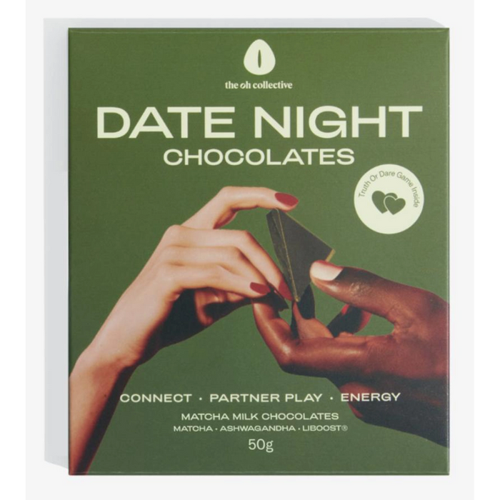 Oh Collective Date Night: Matcha chocolate bar