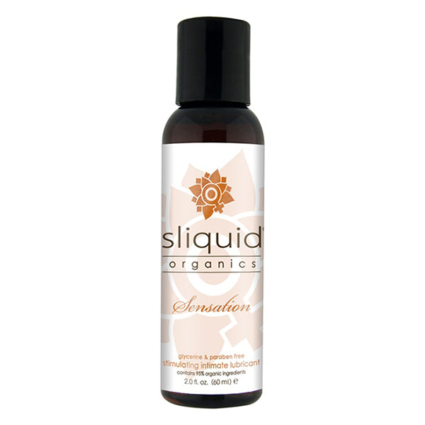 Sliquid Organics Sensations stimulating water-based lubricant