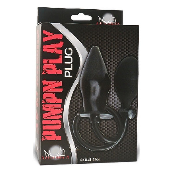Aphrodisia Pump N Play inflatable butt plug Sinsins Boutique Aphrodisia Pump N Play inflatable butt plug Sinsins Boutique