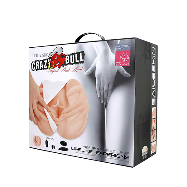 Crazy Bull Realistic Pussy & Ass masturbator (BM-009022Z-1)