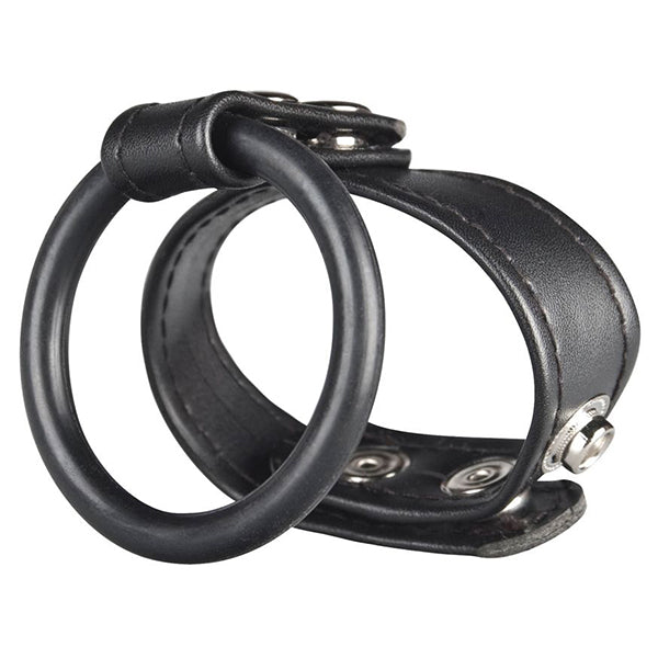 Blue Line Dual Stamina cock & ball ring