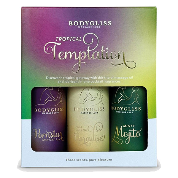 BodyGliss Travel Edition massage lube (3-pack)