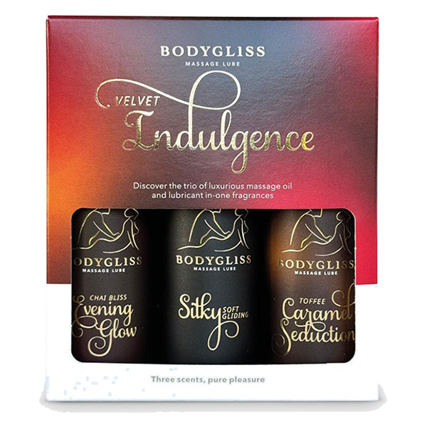 BodyGliss Travel Edition massage lube (3-pack)