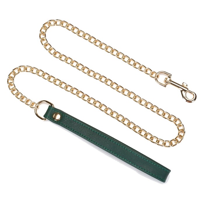 Liebe Seele Mossy Chic collar with leash