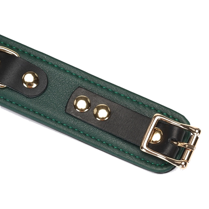 Liebe Seele Mossy Chic collar with leash
