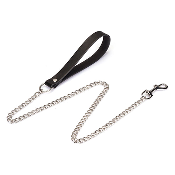 Liebe Seele Cerulean Dominion collar with leash