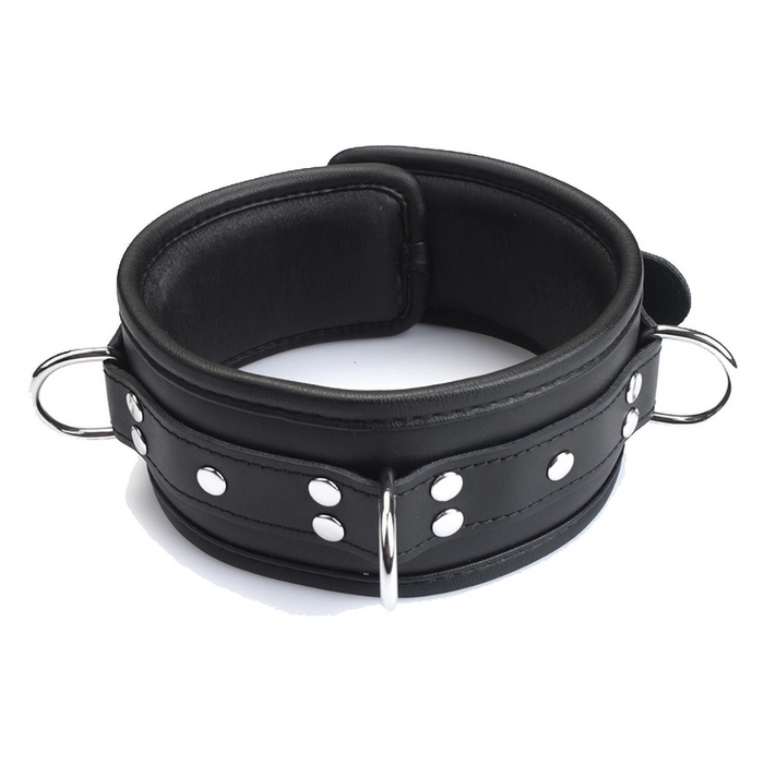 Liebe Seele Noir Sovereign collar with leash