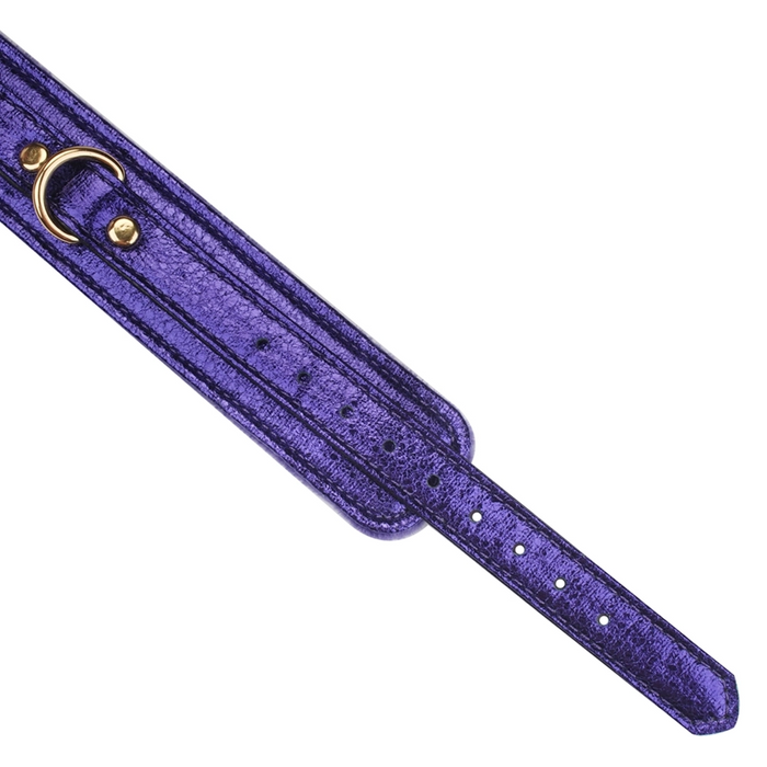 Liebe Seele Aurora Cracked PU collar with leash