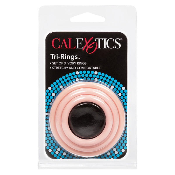 CalExotics Tri-Rings cock ring set