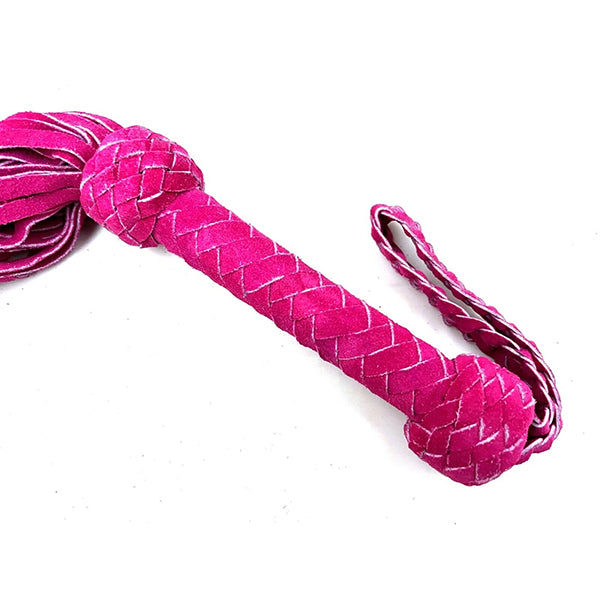 Fitch & Co Suede 70-Tail pink flogger