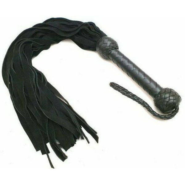 Fitch & Co leather flogger with suede tails