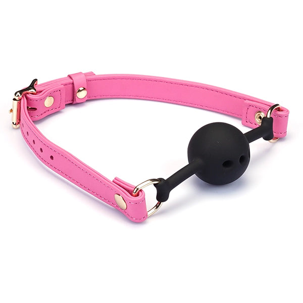 Liebe Seele Italian Leather Breathable ball gag