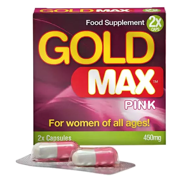 GoldMAX PINK enhancement capsules for women
