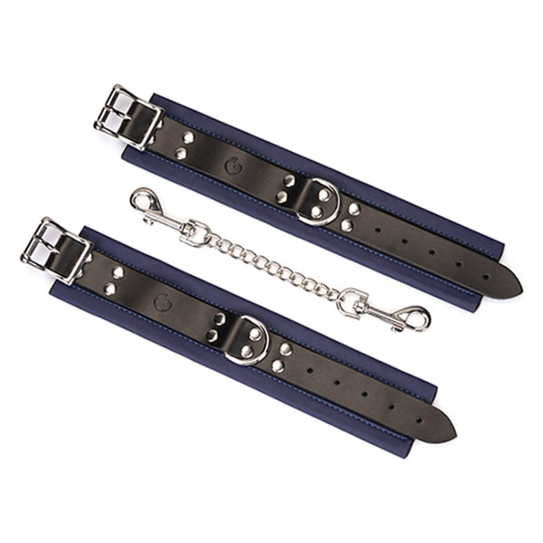 Liebe Seele Cerulean Dominion wrist cuffs