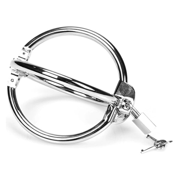 Liebe Seele Cross wrist cuffs with padlock