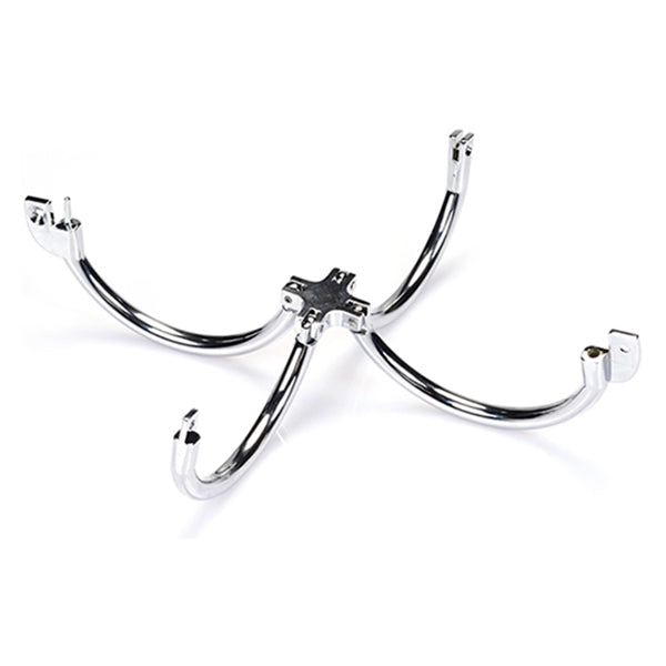 Liebe Seele Cross wrist cuffs with padlock