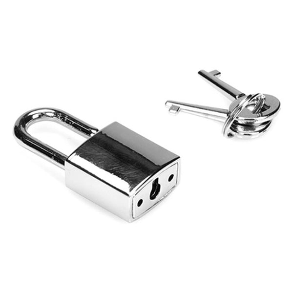 Liebe Seele Cross wrist cuffs with padlock