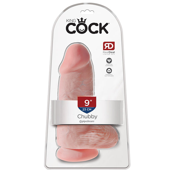 King Cock Chubby 9" suction base dildo