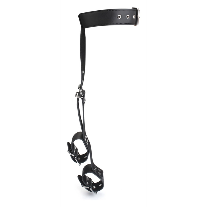 Liebe Seele Noir Sovereign wrist-to-collar back restraint