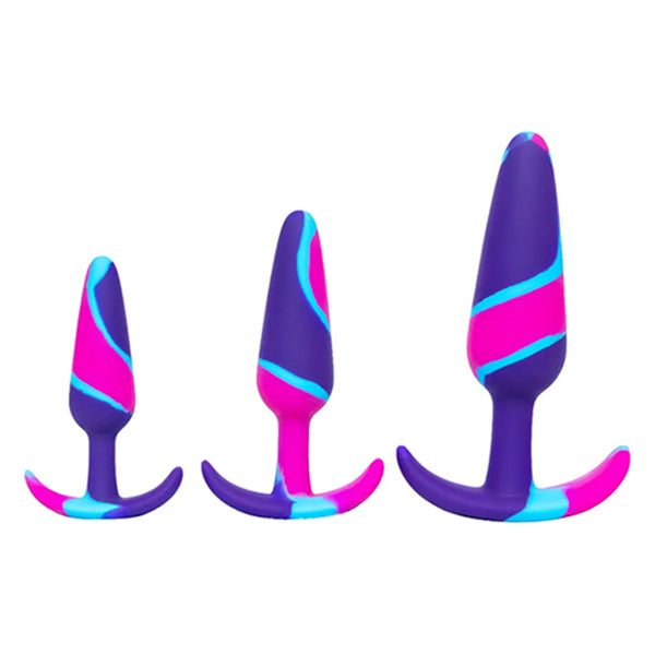 Sinsins Multicoloured butt plug set