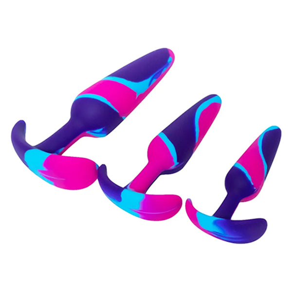 Sinsins Multicoloured butt plug set