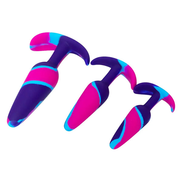 Sinsins Multicoloured butt plug set