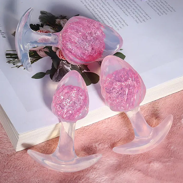 Liebe Seele Crystal Ice-Cream butt plug (pink)