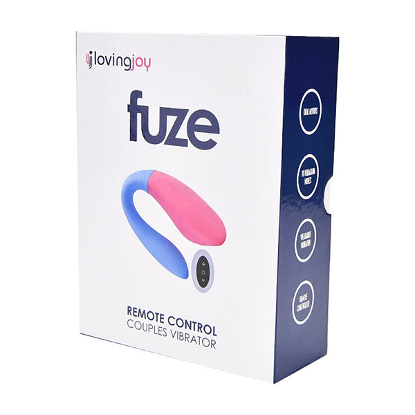 Loving Joy Fuze couples vibrator with remote control
