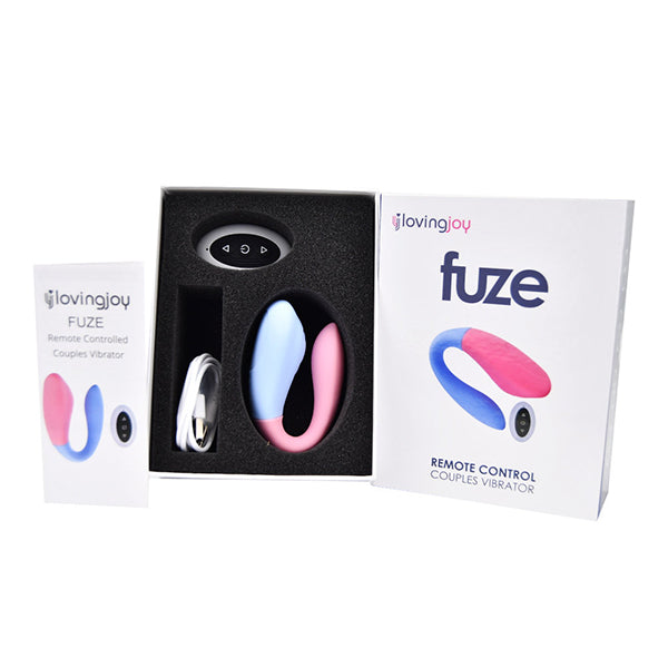 Loving Joy Fuze couples vibrator with remote control