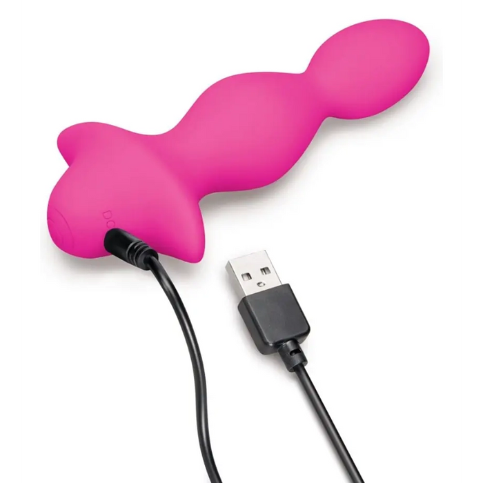 Me You Us Signature The Vibrating Booty Beads butt plug